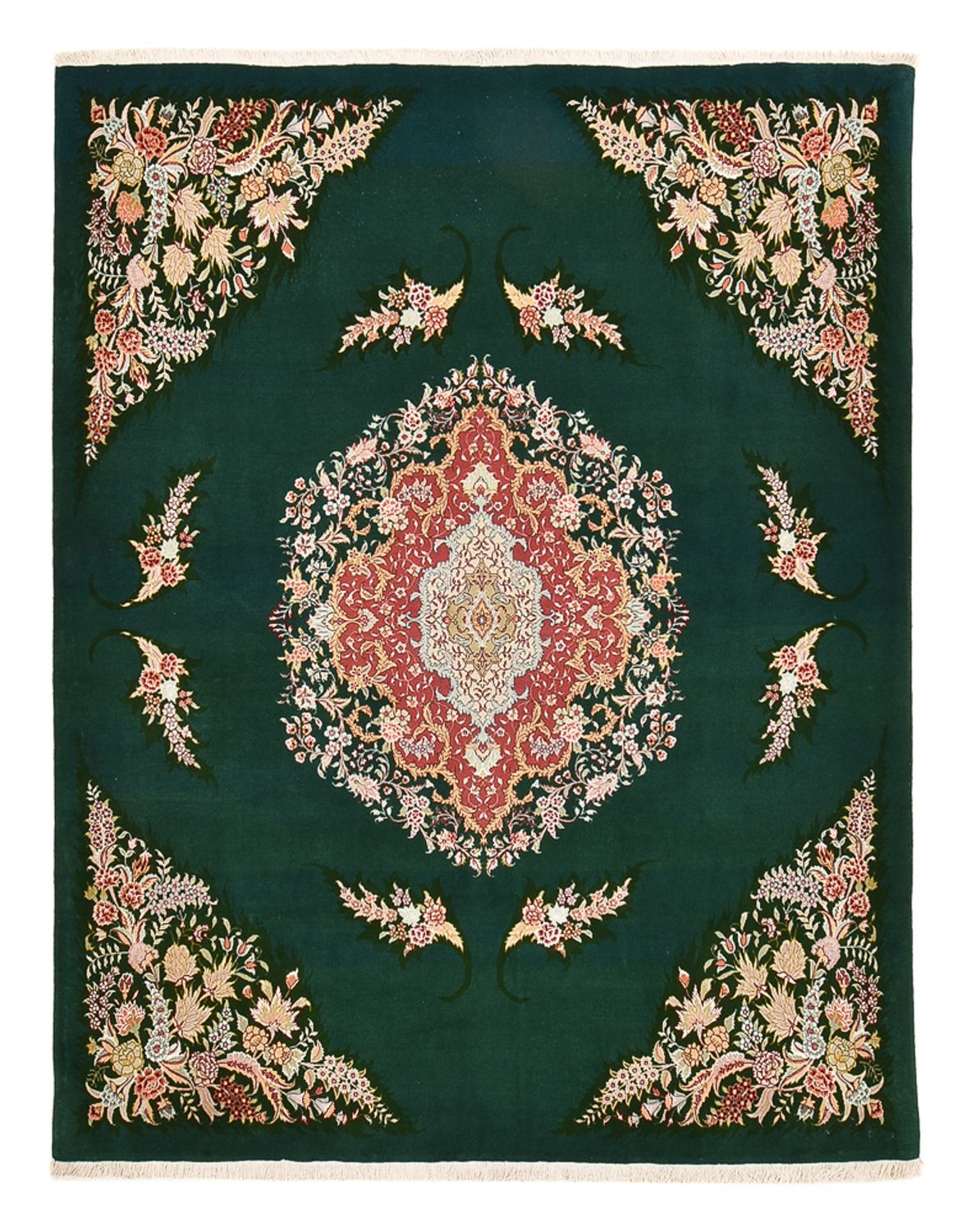 Perser Rug - Tabriz - Royal - 250 x 200 cm - green