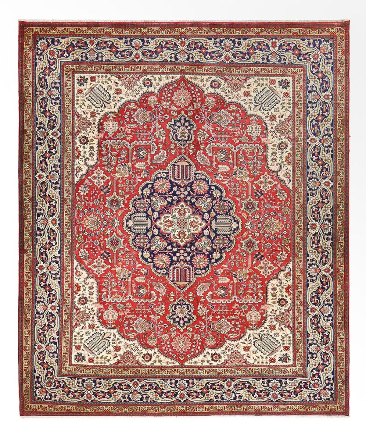 Perser Rug - Tabriz - Royal - 376 x 305 cm - red