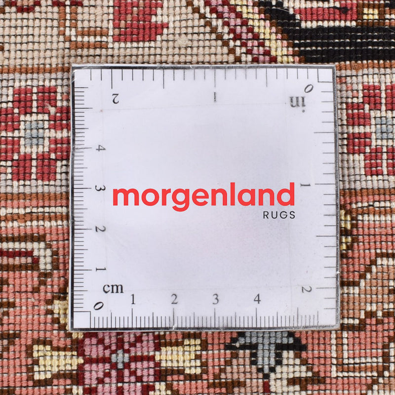 Runner Perser Rug - Tabriz - Premium - 350 x 91 cm - dark blue