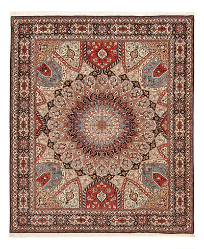 Tabriz - 50 Raj Rug 202x250cm - Persian Rugs