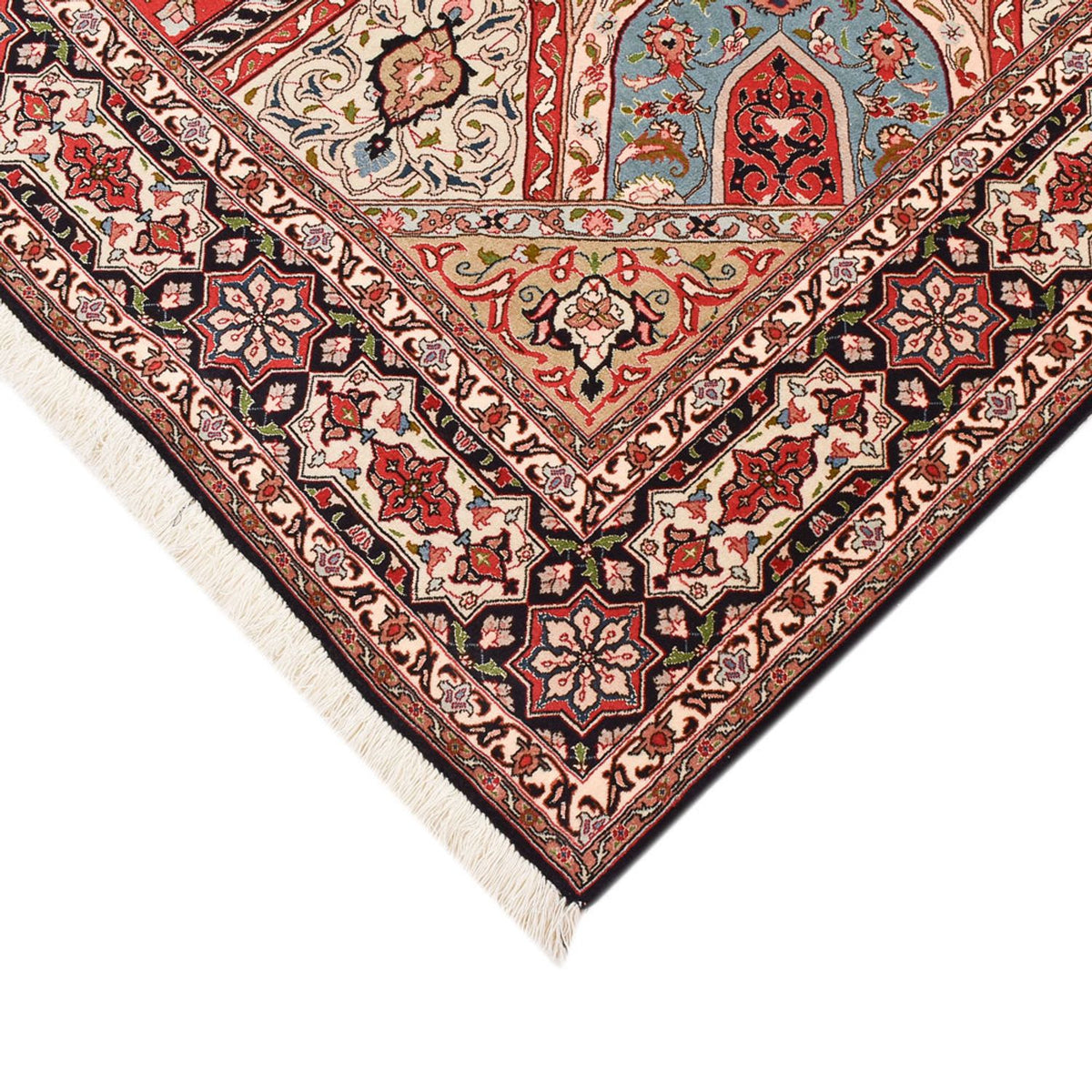 Perser Rug - Tabriz - Royal - 250 x 202 cm - dark beige