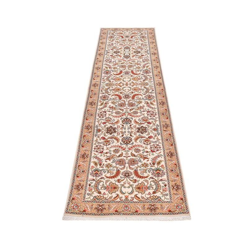 Runner Perser Rug - Tabriz - Premium - 307 x 79 cm - caramel