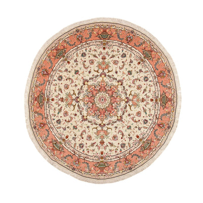 Tabriz - 60 Raj Rug 200x200cm - Persian Rugs