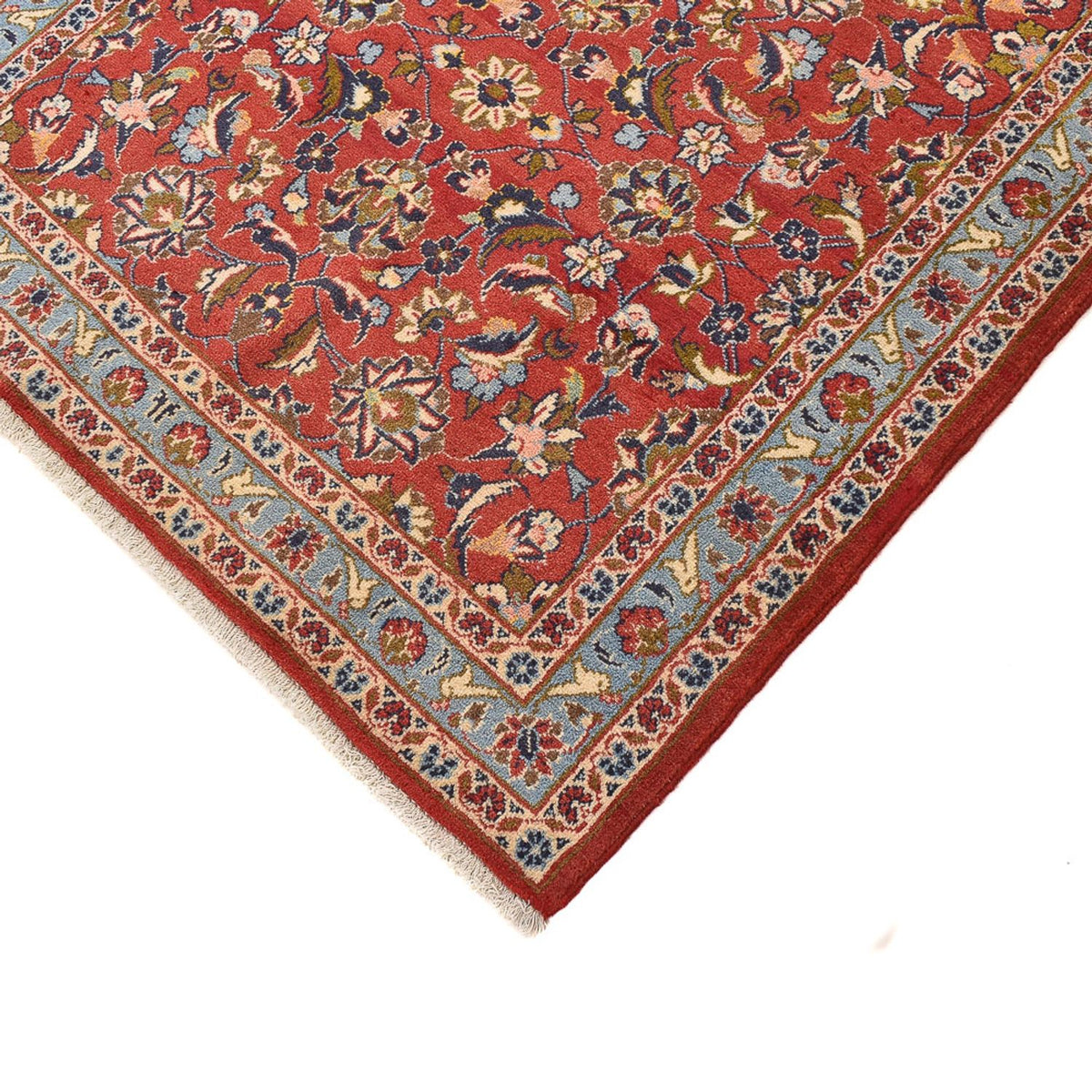 Runner Perser Rug - Keshan - 392 x 110 cm - red