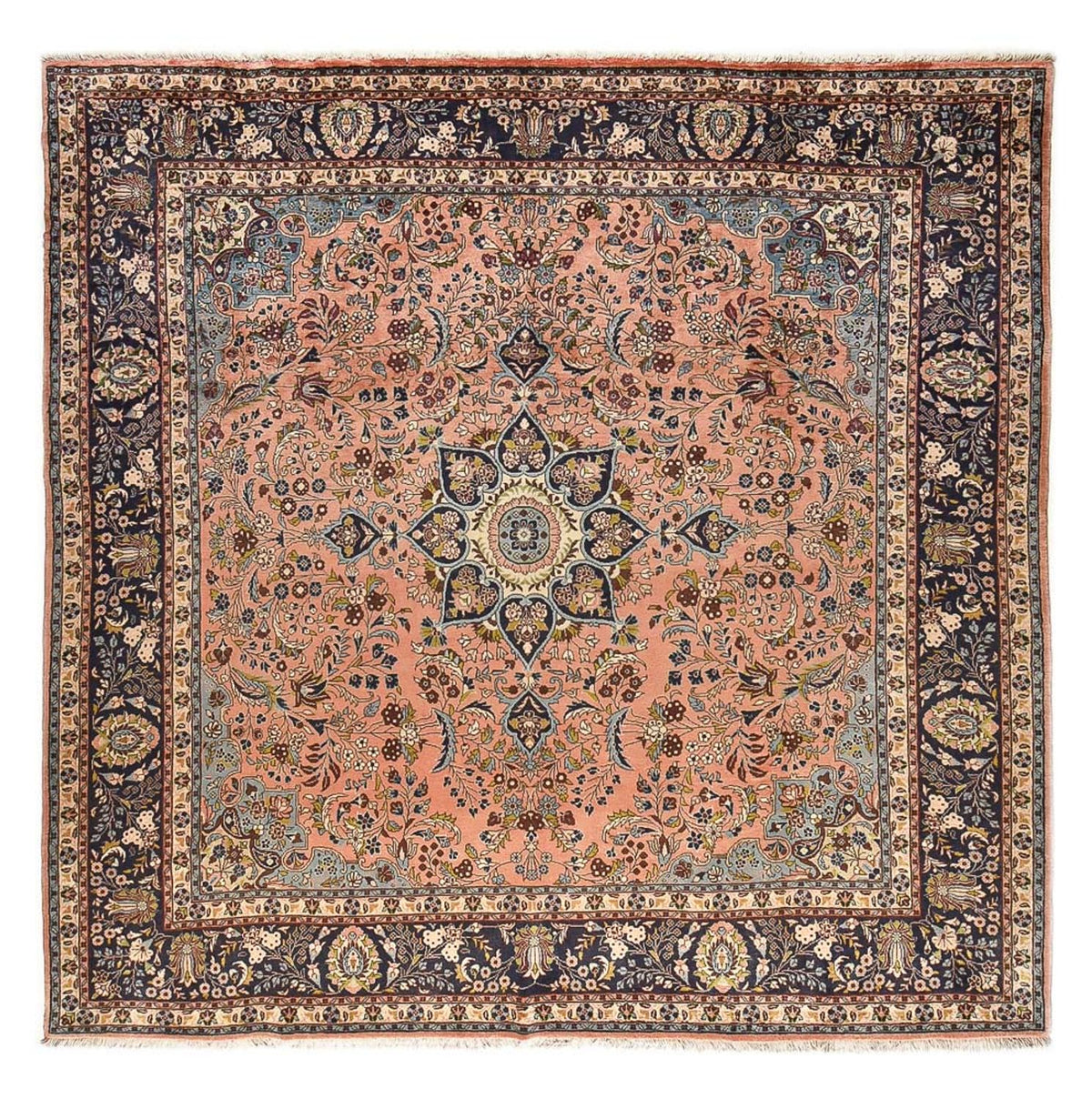 Perser Rug - Nomadic square  - 308 x 305 cm - salmon