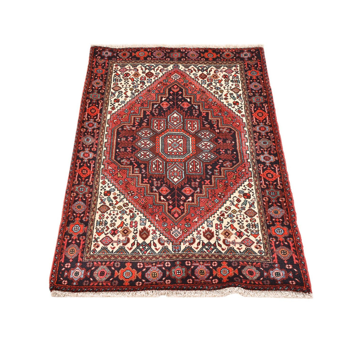Perser Rug - Nomadic - 129 x 80 cm - light red