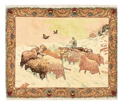 Tabriz - 50 Raj Rug 84x110cm - Persian Rugs