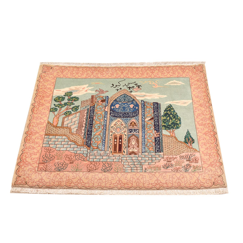 Perser Rug - Tabriz - Royal - 87 x 72 cm - multicolored
