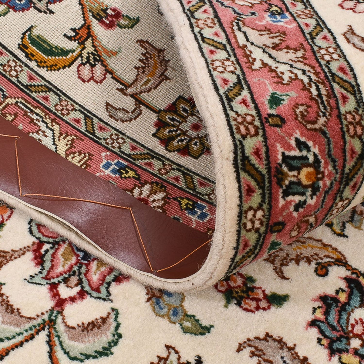 Runner Perser Rug - Tabriz - Royal - 295 x 72 cm - sand