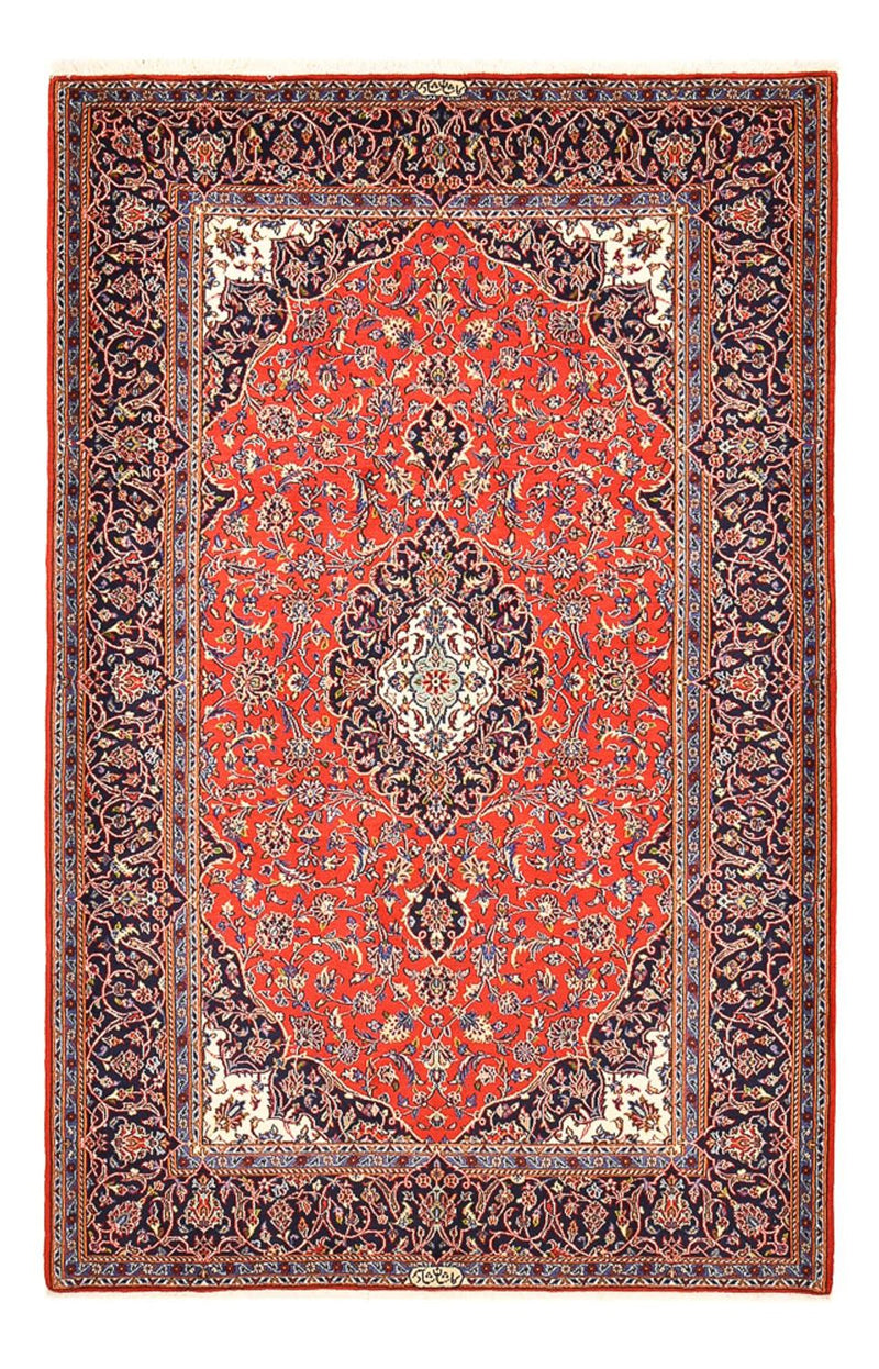 Perser Rug - Keshan - 227 x 150 cm - red