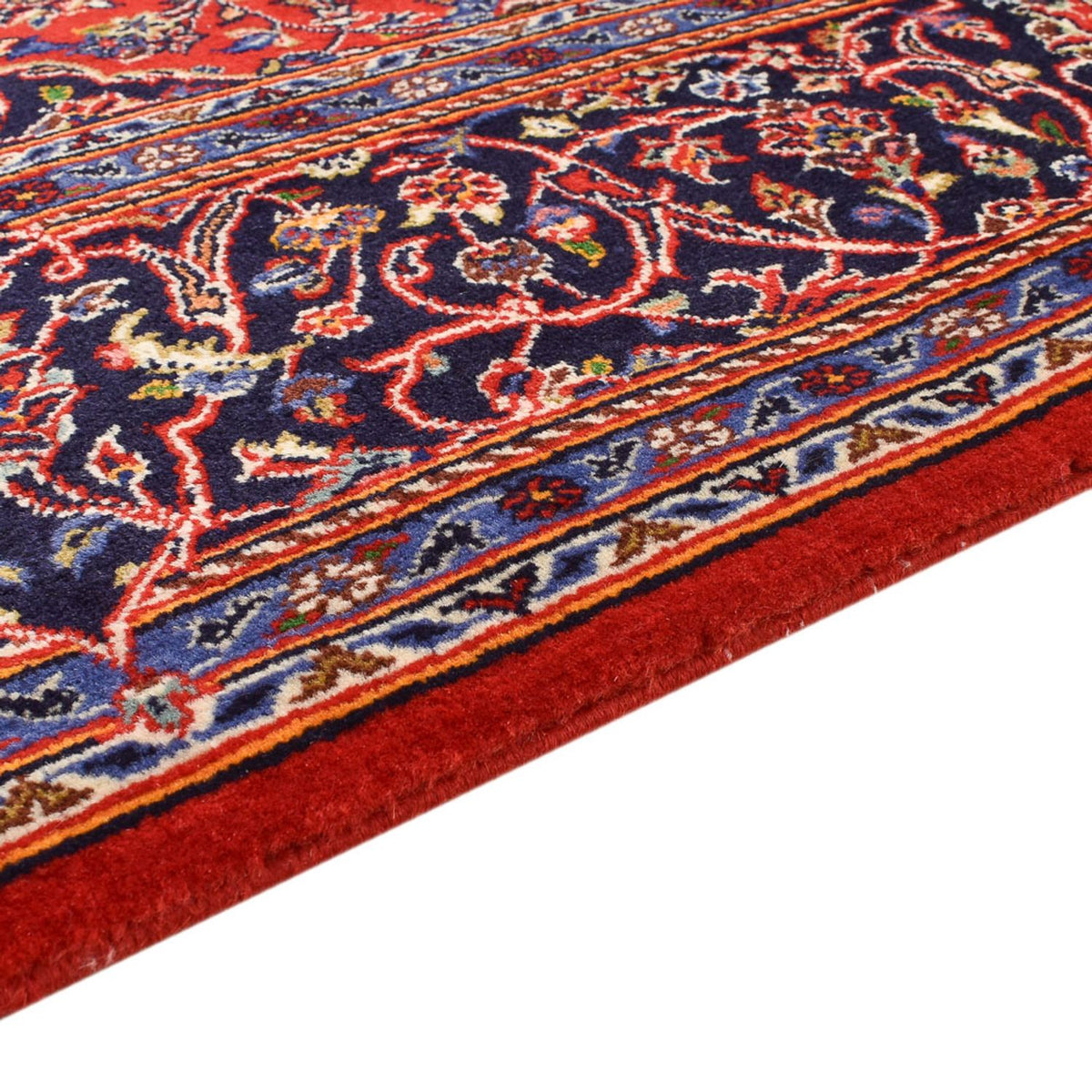Perser Rug - Keshan - 227 x 150 cm - red