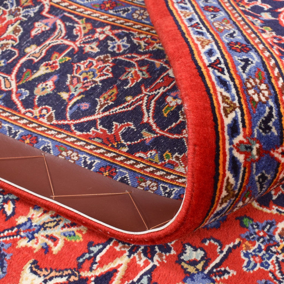 Perser Rug - Keshan - 227 x 150 cm - red