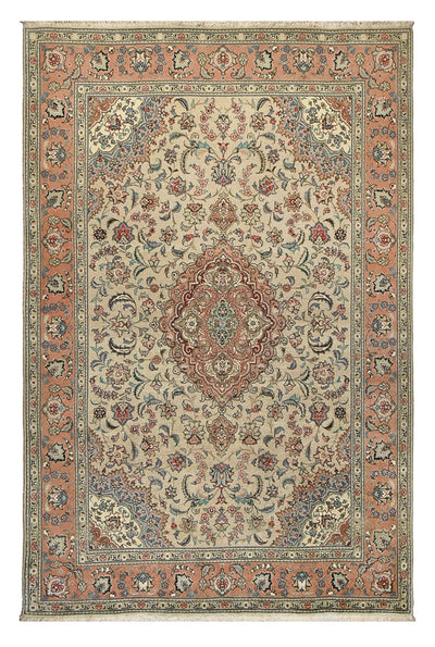 Tabriz - 40 Raj Rug 194x290cm - Persian Rugs