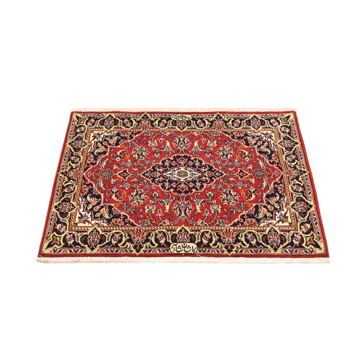 Perser Rug - Keshan - 100 x 70 cm - red