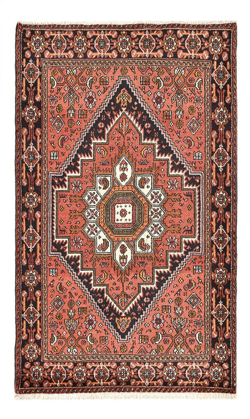 Perser Rug - Nomadic - 124 x 74 cm - light red
