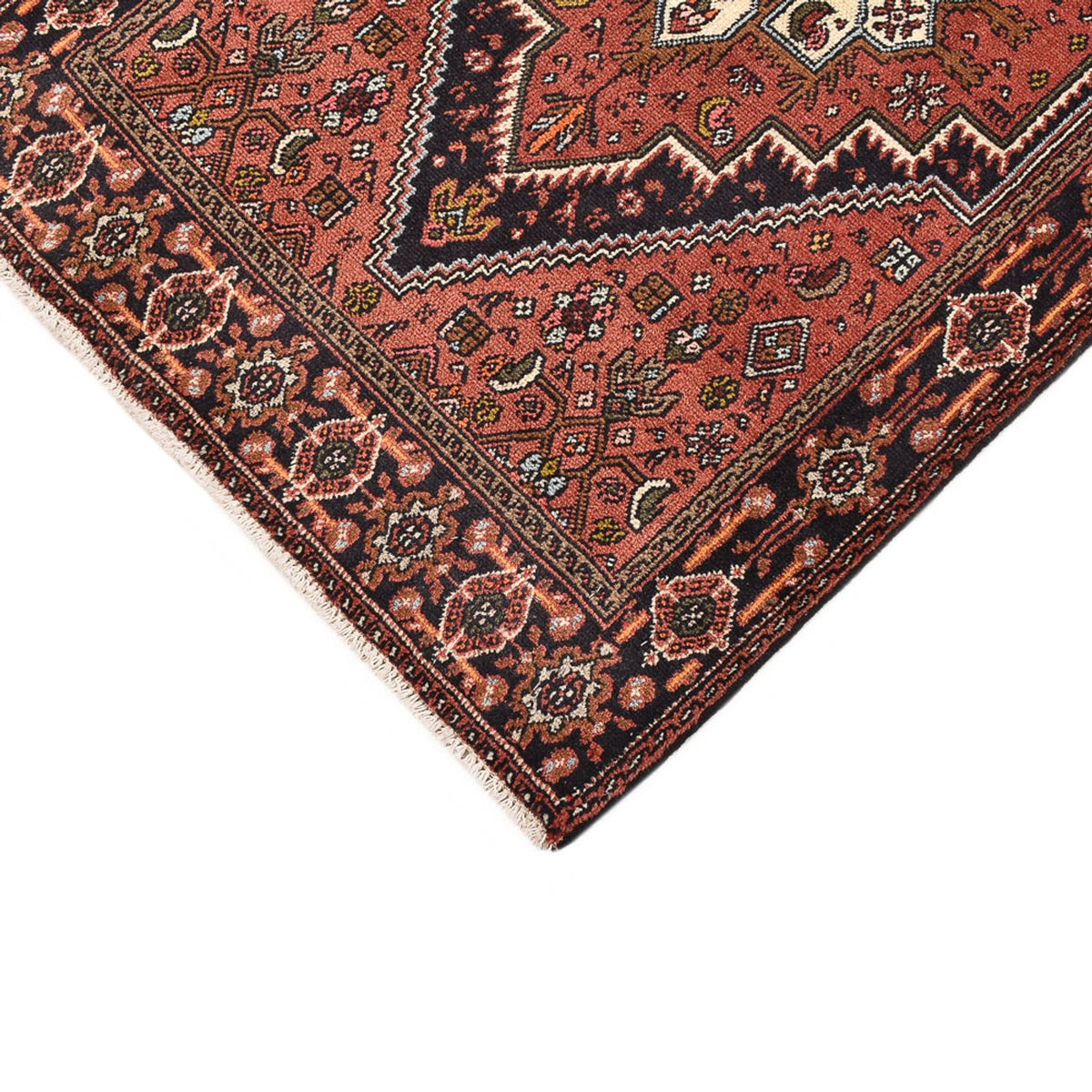 Perser Rug - Nomadic - 124 x 74 cm - light red