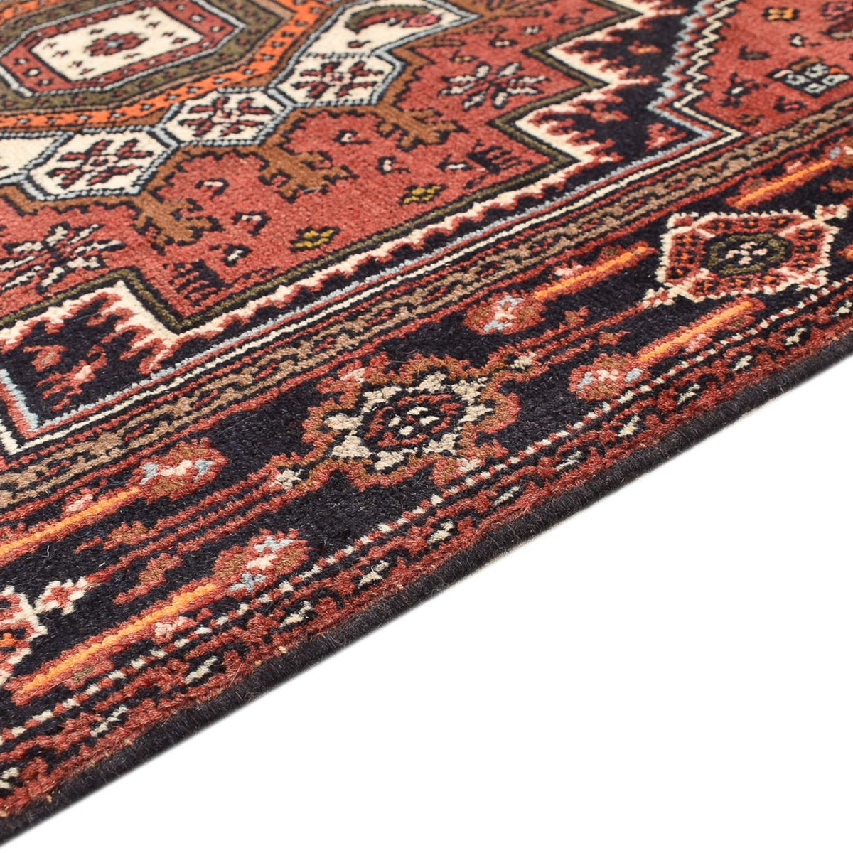 Perser Rug - Nomadic - 124 x 74 cm - light red