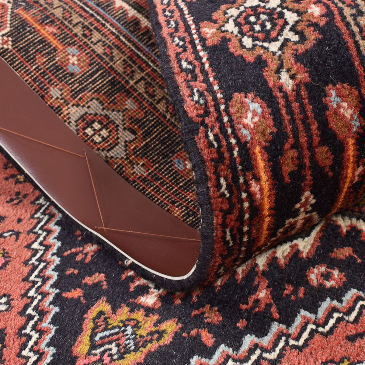 Perser Rug - Nomadic - 124 x 74 cm - light red