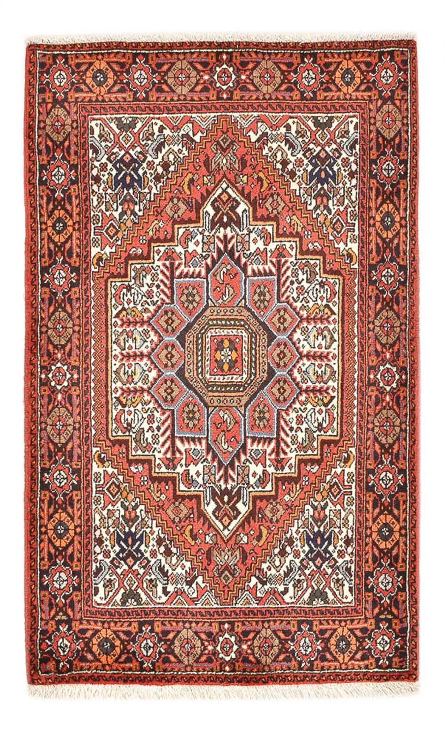 Perser Rug - Nomadic - 123 x 75 cm - light red