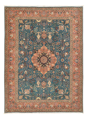 Perser Rug - Tabriz - Royal - 352 x 253 cm - sea blue