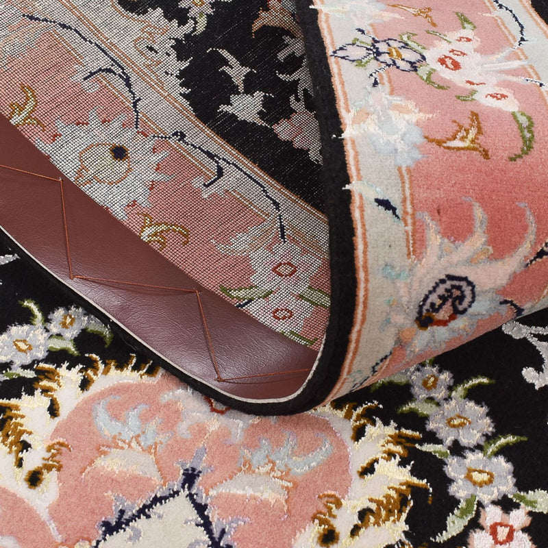 Runner Perser Rug - Tabriz - Royal - 300 x 83 cm - dark blue