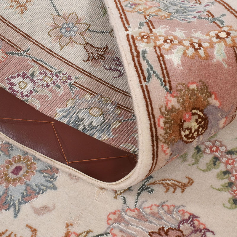 Runner Perser Rug - Tabriz - Premium - 347 x 77 cm - beige