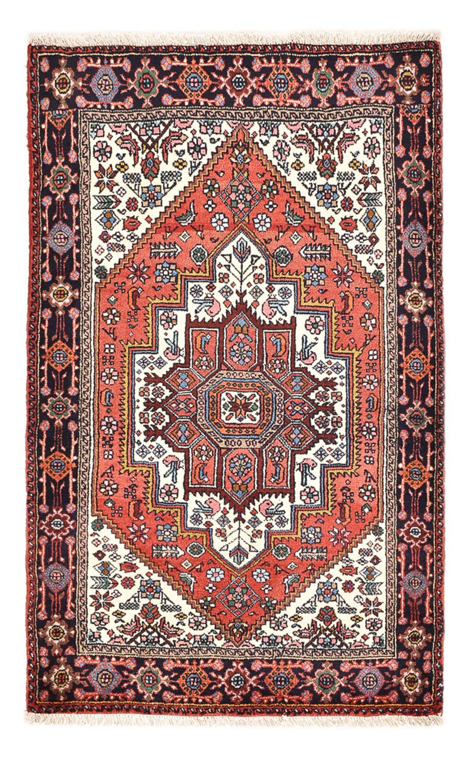 Perser Rug - Nomadic - 123 x 76 cm - red