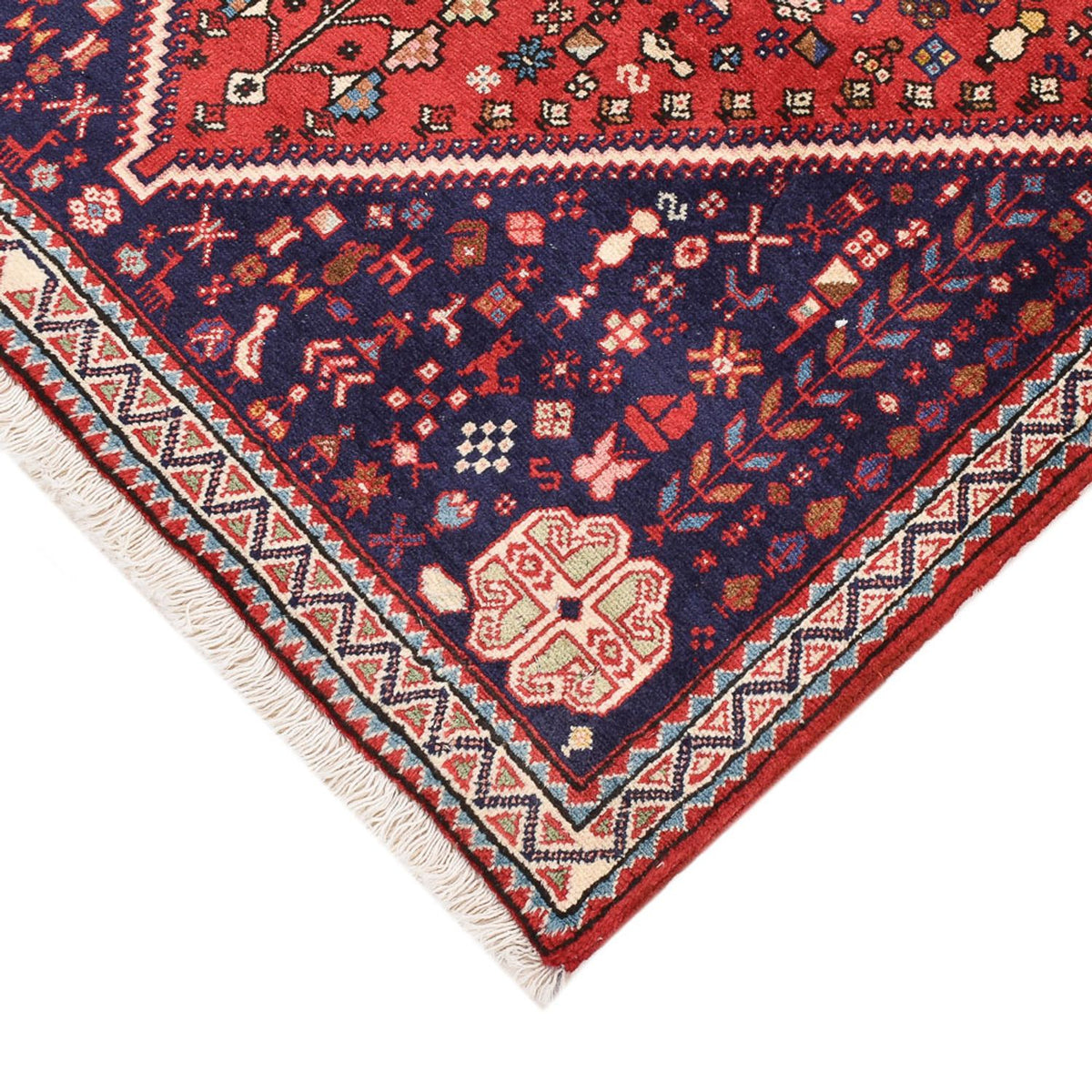 Perser Rug - Nomadic - 147 x 100 cm - red