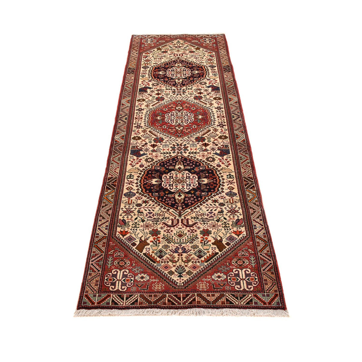 Runner Perser Rug - Nomadic - 290 x 79 cm - cream