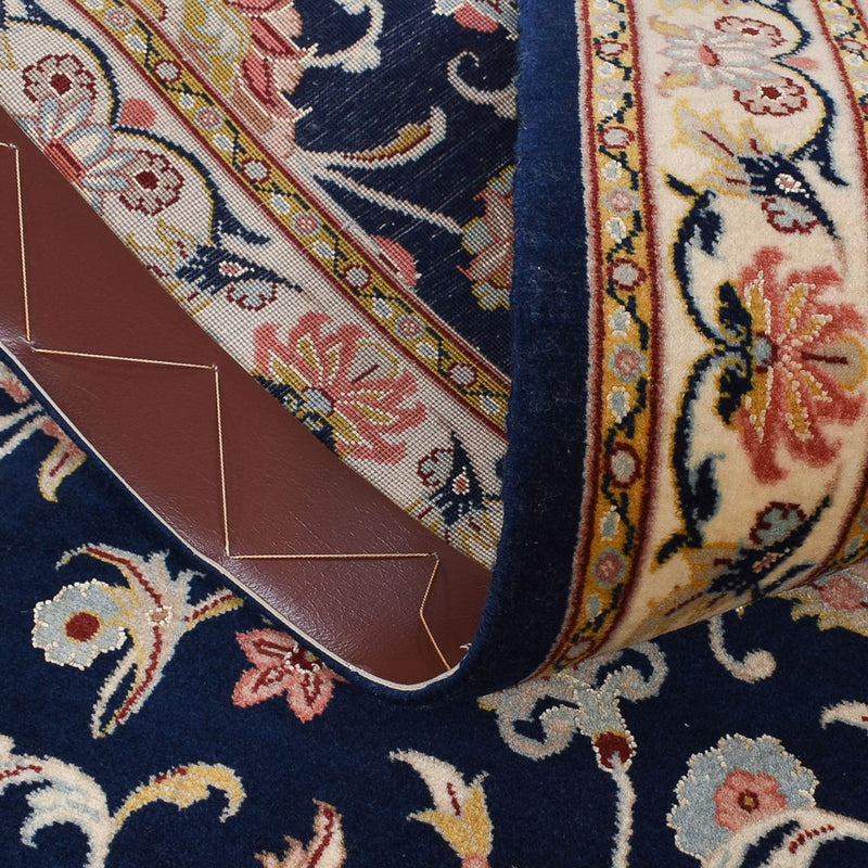 Runner Perser Rug - Ghom - Royal - 244 x 58 cm - dark blue