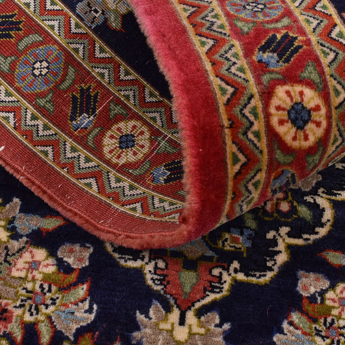 Runner Perser Rug - Ghom - Royal - 223 x 69 cm - multicolored