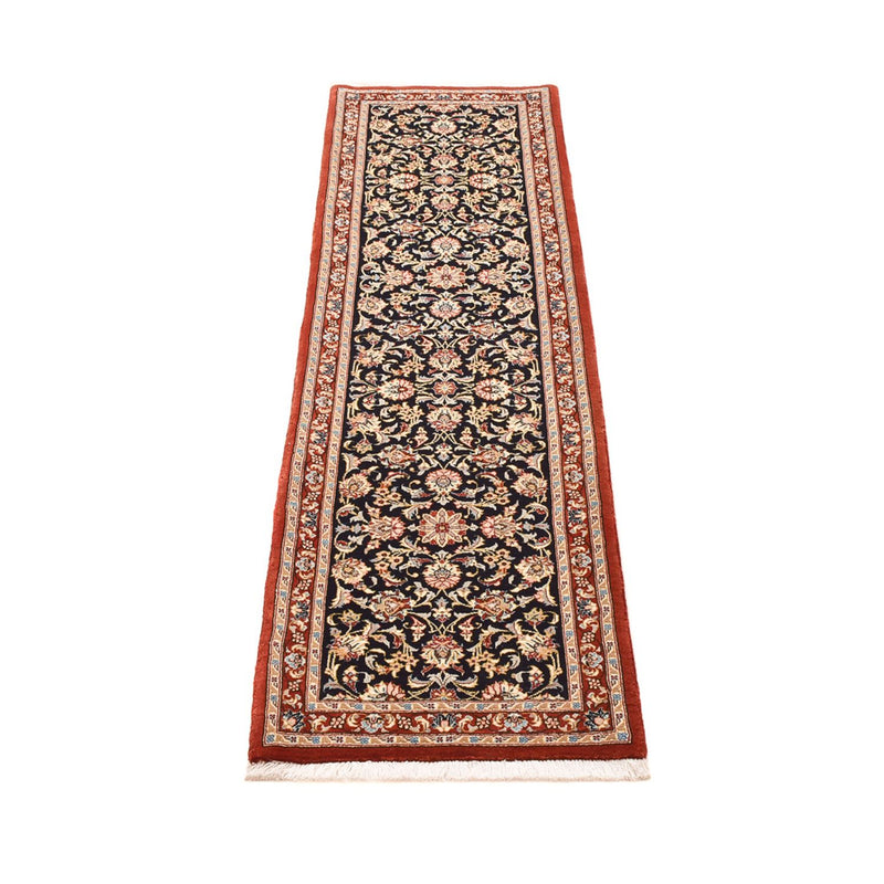 Runner Perser Rug - Ghom - Royal - 201 x 54 cm - dark beige