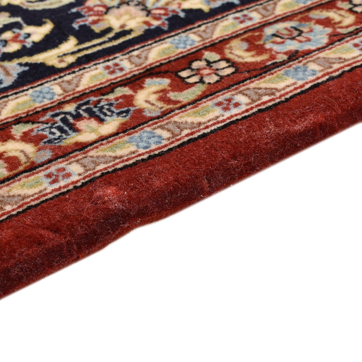 Runner Perser Rug - Ghom - Royal - 193 x 54 cm - dark beige