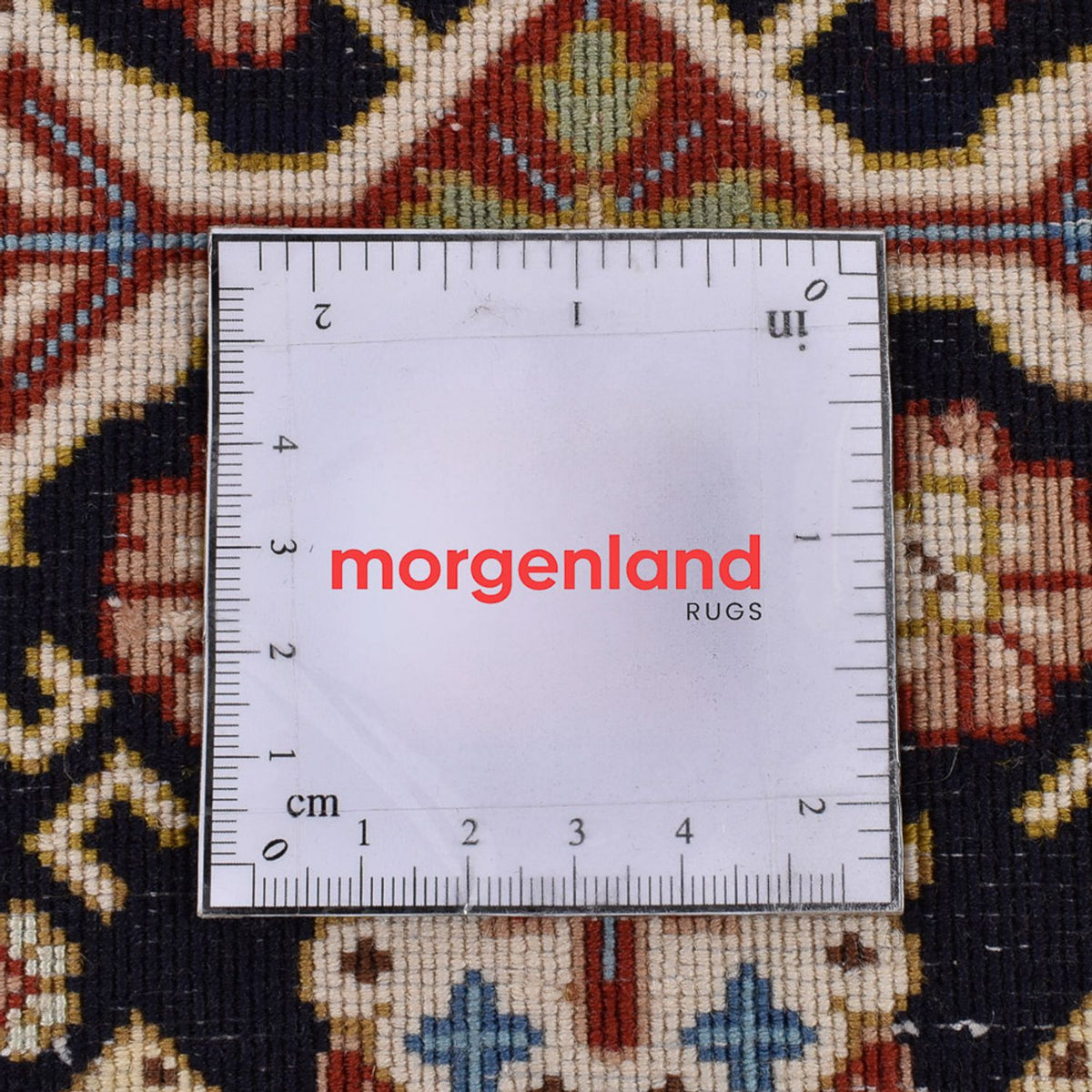 Runner Perser Rug - Ghom - Royal - 203 x 54 cm - dark beige