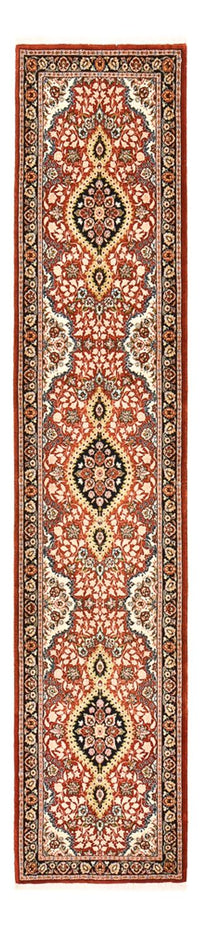 Runner Perser Rug - Ghom - Royal - 297 x 63 cm - light red