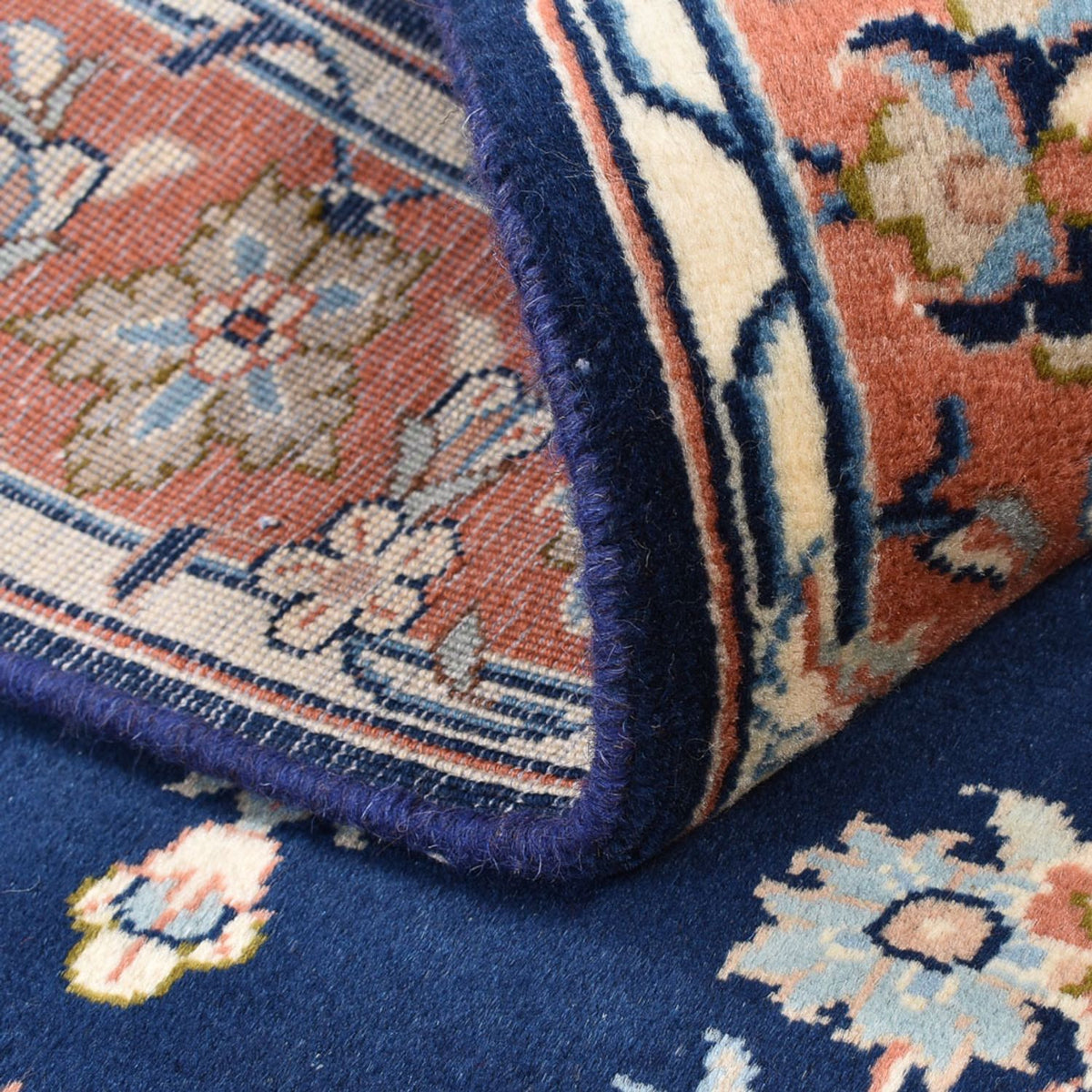 Perser Rug - Keshan - 132 x 85 cm - blue