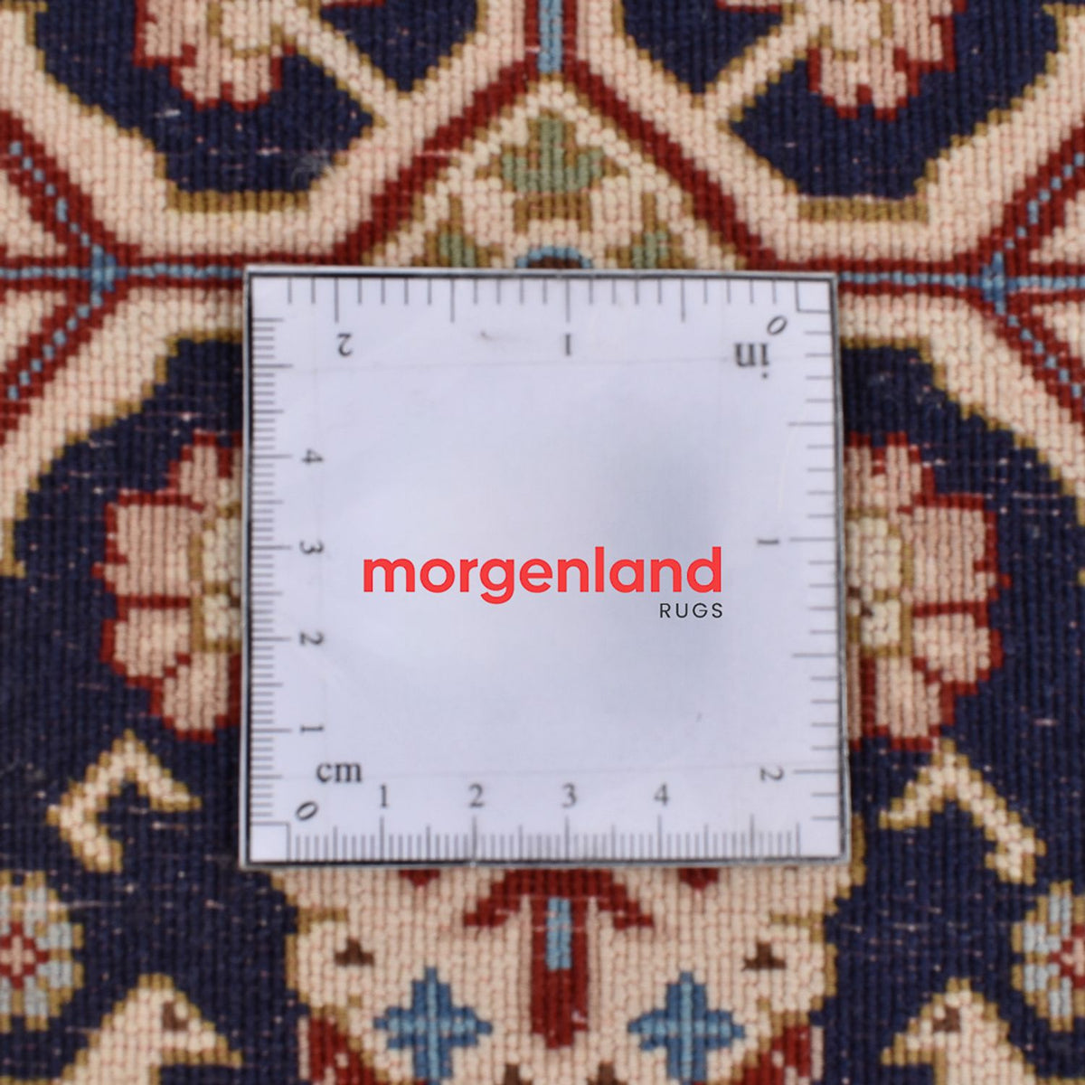 Runner Perser Rug - Ghom - Royal - 195 x 55 cm - dark beige