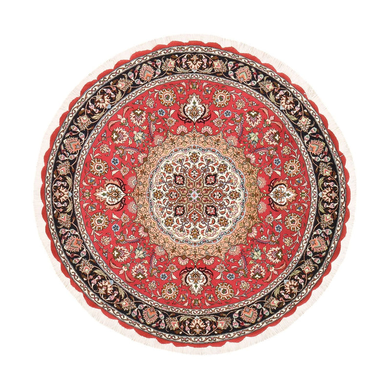 Tabriz - 50 Raj Rug 150x150cm - Persian Rugs