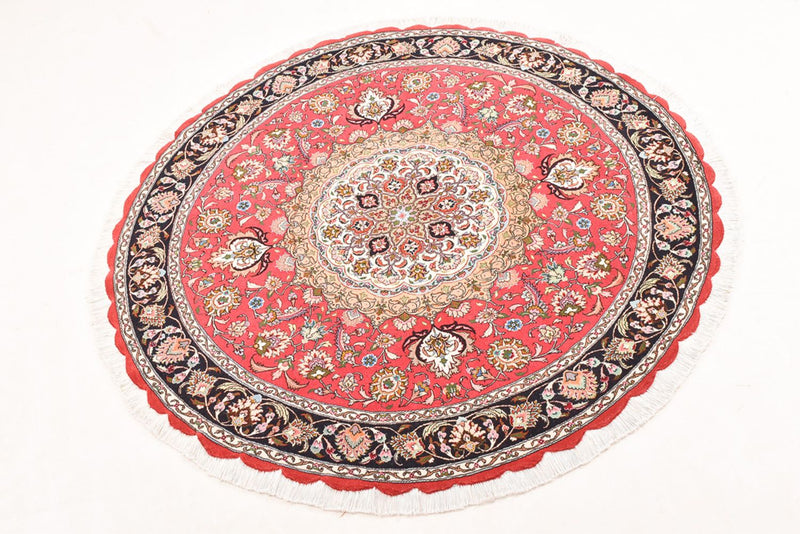 Tabriz - 50 Raj Rug 150x150cm - Persian Rugs