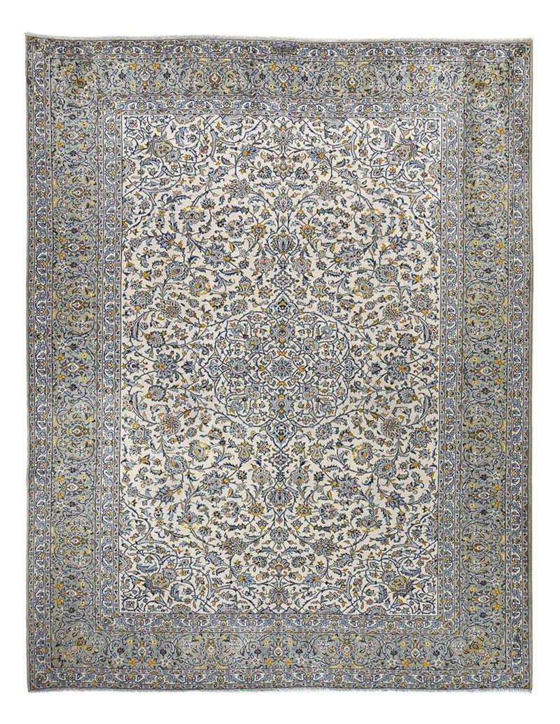 Perser Rug - Keshan - Royal - 350 x 285 cm - grey