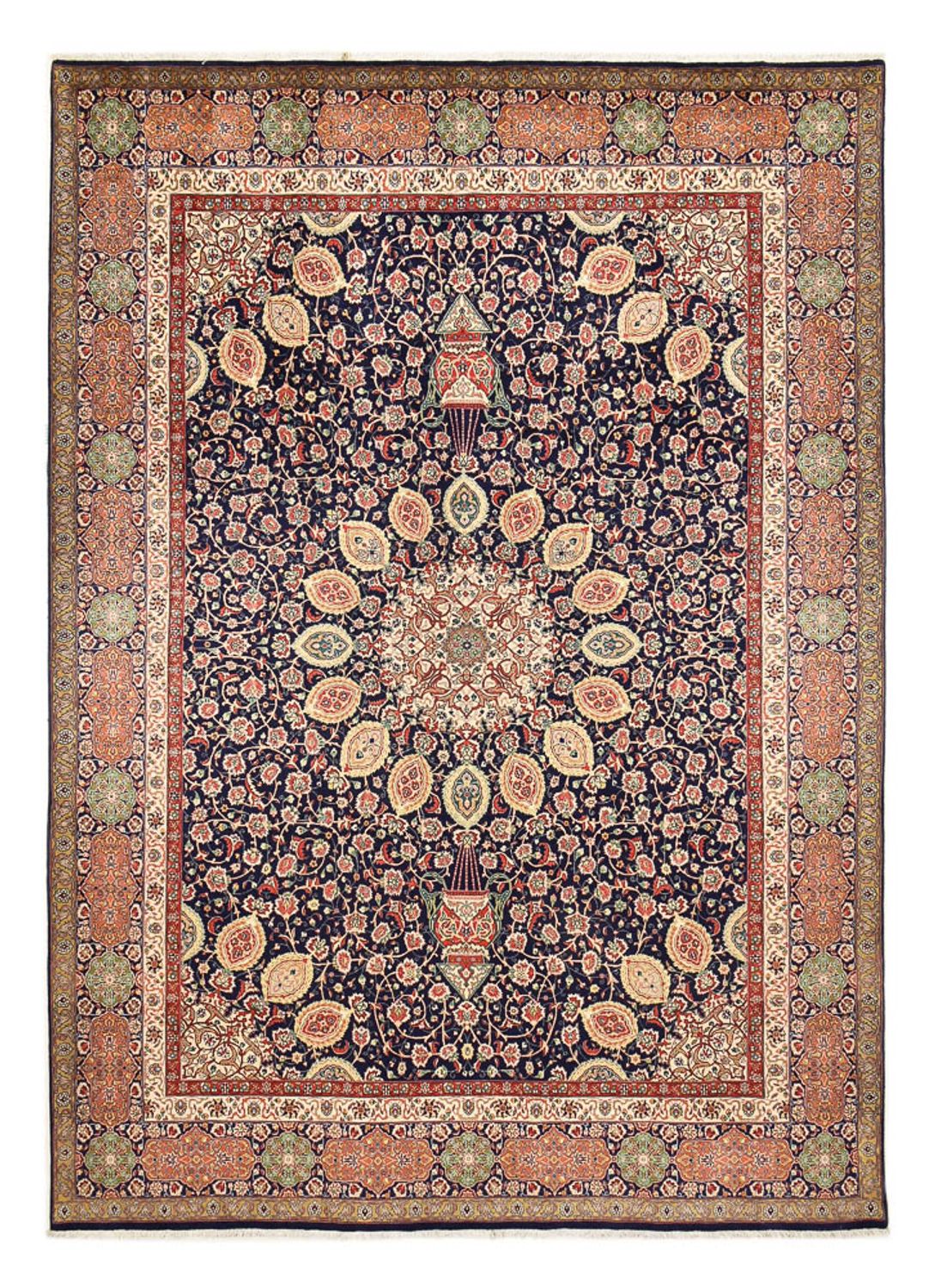 Perser Rug - Tabriz - Royal - 410 x 300 cm - dark blue
