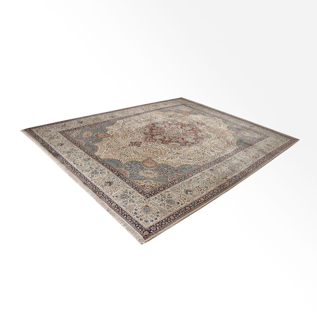 Perser Rug - Tabriz - Royal - 389 x 306 cm - sand