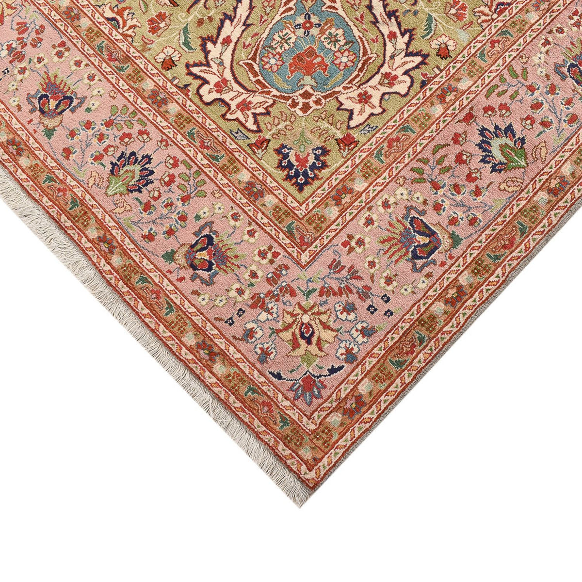 Perser Rug - Tabriz - Royal - 295 x 192 cm - salmon