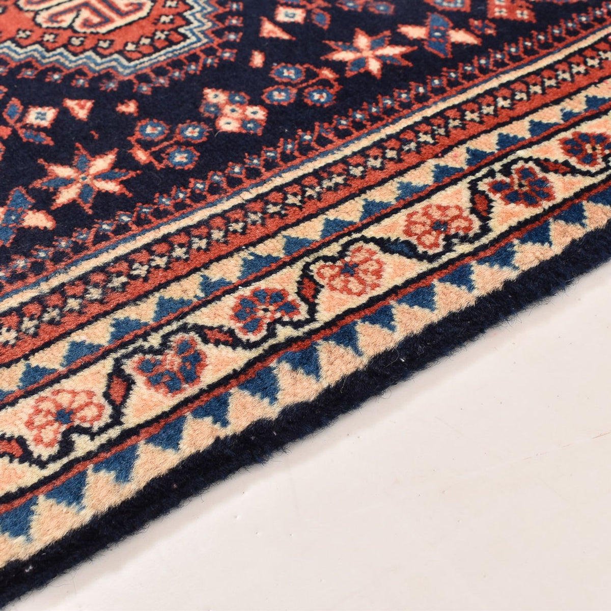 Perser Rug - Nomadic - 123 x 62 cm - bordeaux red