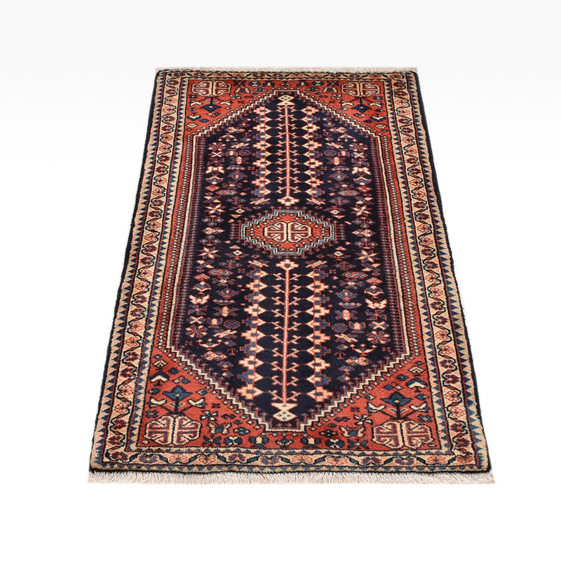Perser Rug - Nomadic - 123 x 62 cm - bordeaux red