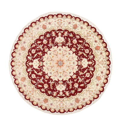 Tabriz - 50 Raj Rug 200x200cm - Persian Rugs