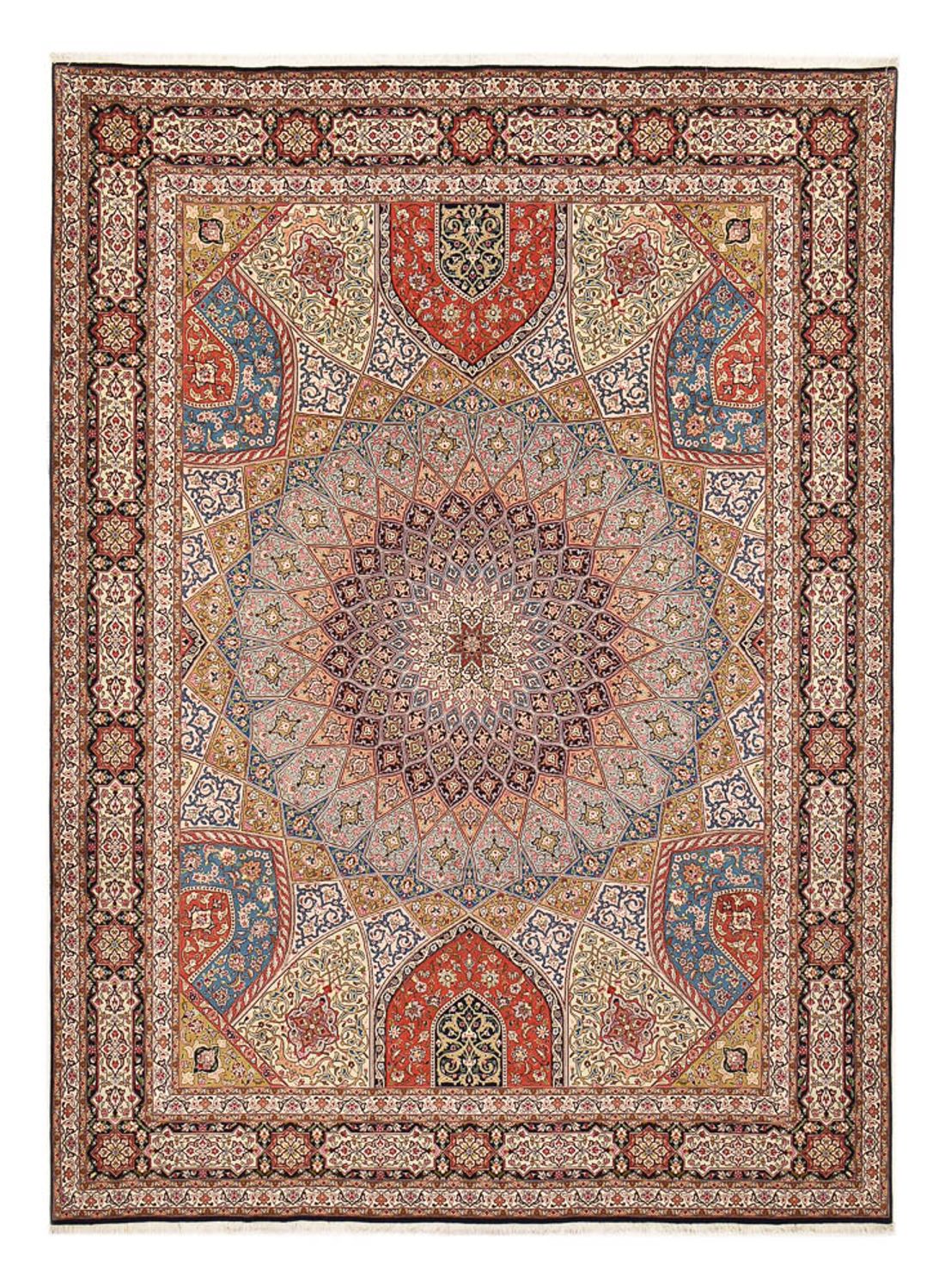 Perser Rug - Tabriz - Royal - 402 x 302 cm - light beige