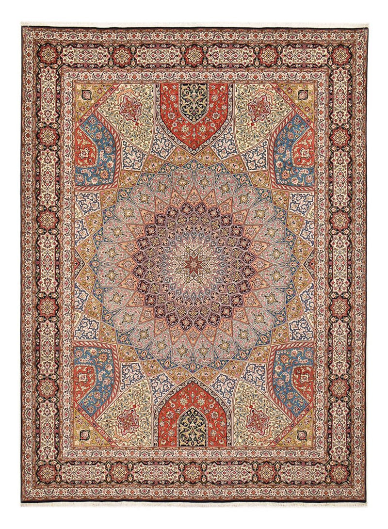 Perser Rug - Tabriz - Royal - 402 x 302 cm - light beige