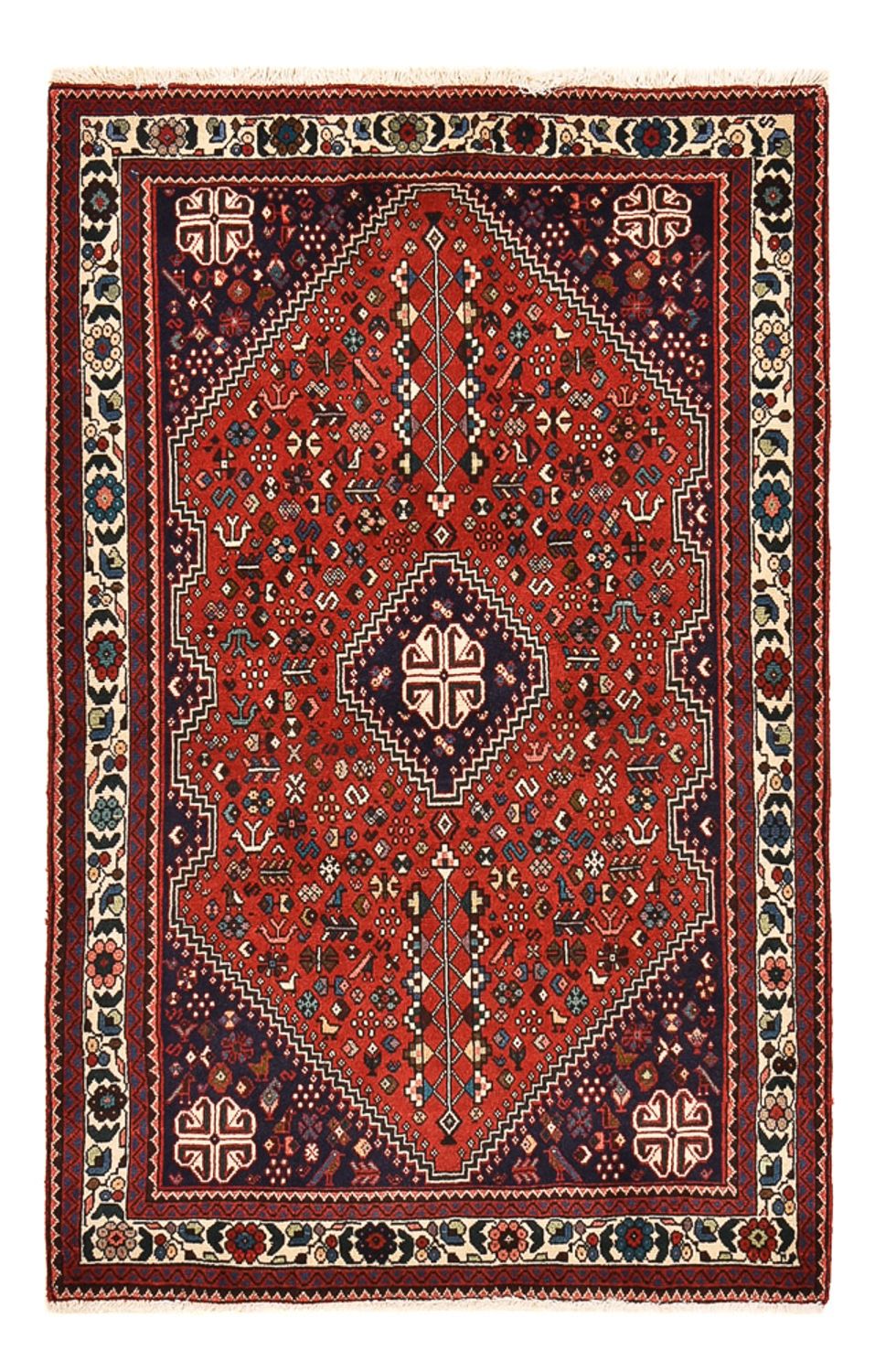 Perser Rug - Nomadic - 158 x 108 cm - red