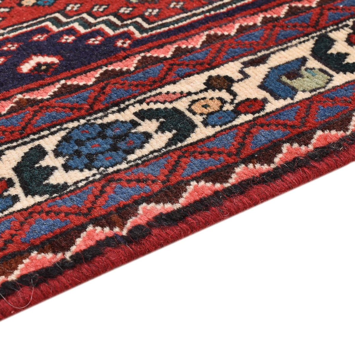 Perser Rug - Nomadic - 158 x 108 cm - red